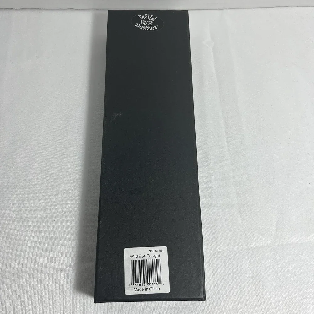 Wild Eye Designs 2 Piece Salad Server Set Colorful Wire Spiral Glass Beads NIB‎